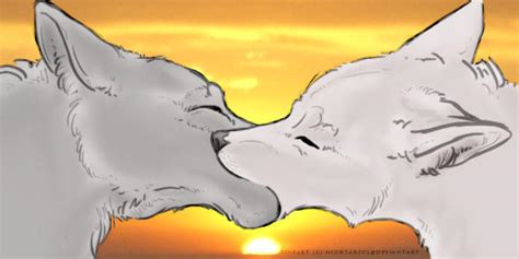 Wolves Kiss by Slayer-of-all-Evil on DeviantArt