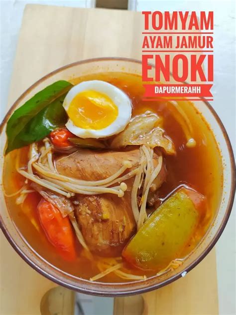 resep masakan tomyam khas thailand praktis  menggugah selera