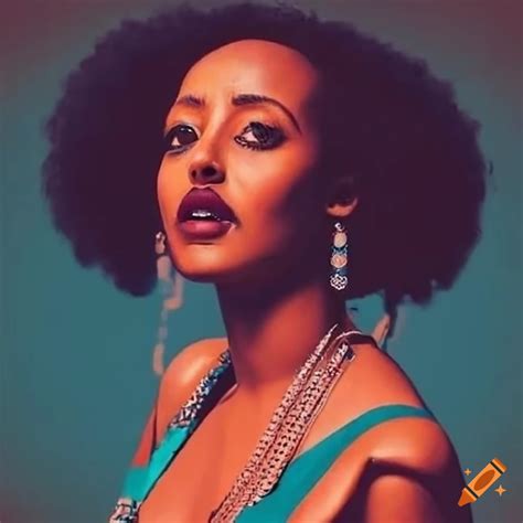 Ethiopian 90s music on Craiyon