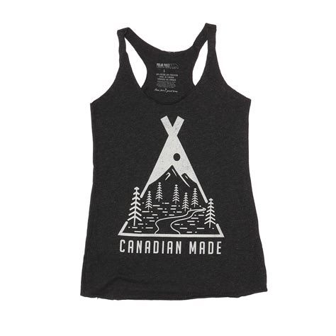 Discontinued Heather Black Racerback Tank – PolarPiece | Simply Canadian