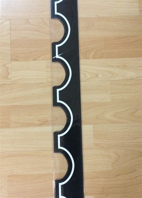 Schoolgirl Style Black & White Awning Border - School Spot