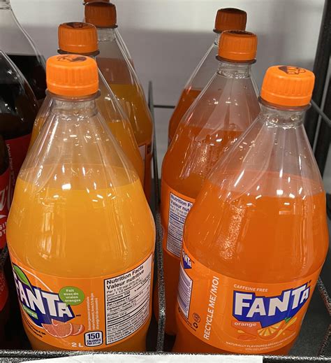 Fanta Orange Bottle