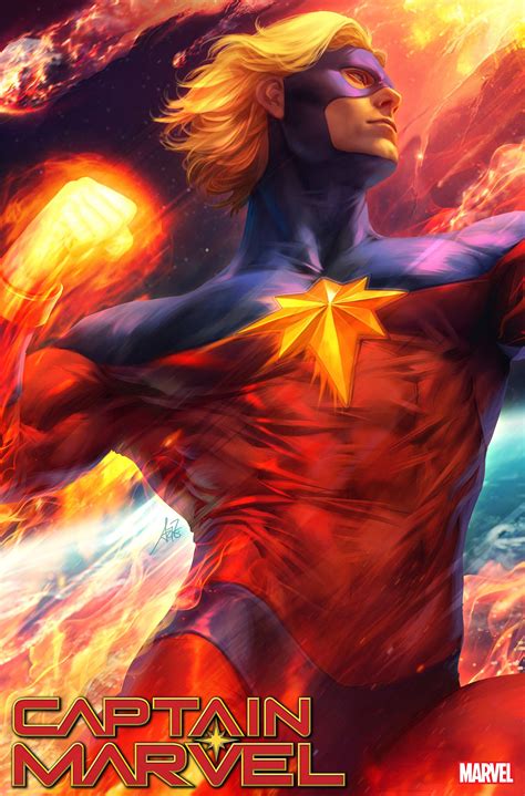 SEP210978 - CAPTAIN MARVEL #34 ARTGERM TEASER VAR - Previews World
