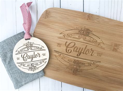 Personalized Anniversary – Wedding Gift Set – Ktown Creative
