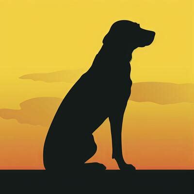 Dog Silhouette Logo Stock Photos, Images and Backgrounds for Free Download