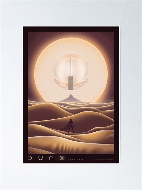 "Dune: Part Two" Poster by Ricardo Ferllen | Redbubble