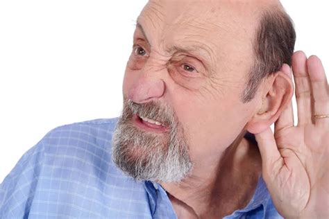 Deaf old man Stock Photos, Royalty Free Deaf old man Images | Depositphotos