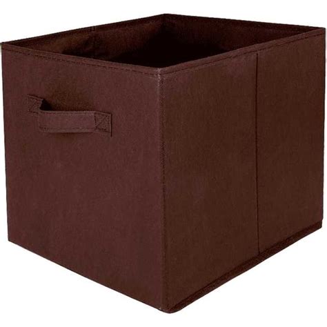 Короб-кубик для хранения ГЕЛЕОС 30x30x30 см, коричневый КУБ33-8 ...