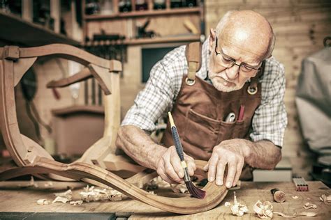 Senior Woodworker On Duty Photograph by Gualtiero Boffi - Fine Art America