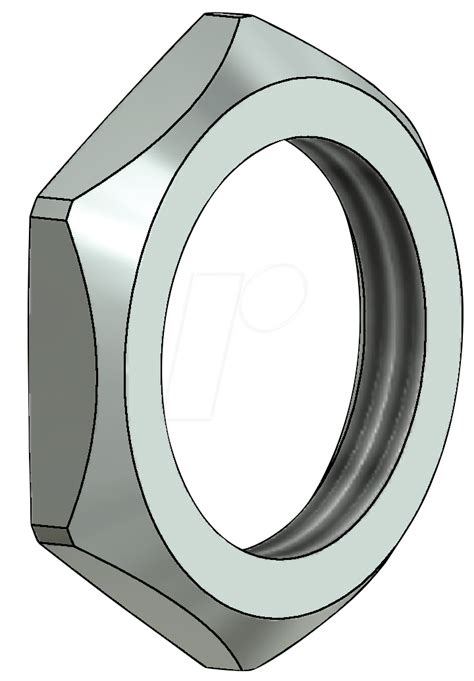 SKM M12: Hex nut M12x1 at reichelt elektronik