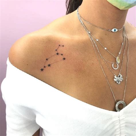 Leo Constellation Tattoo