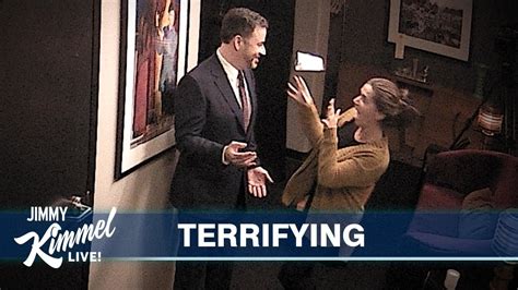 Jimmy Kimmel Pranks Staff with His Wax Figure - YouTube