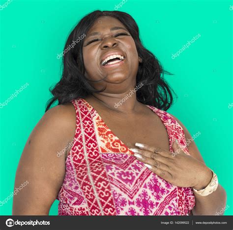 Happy African woman singing — Stock Photo © Rawpixel #142099522
