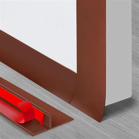 Weather Stripping Door Seal Strip, 16.4Ft/32.8Ft T-Shaped Silicone