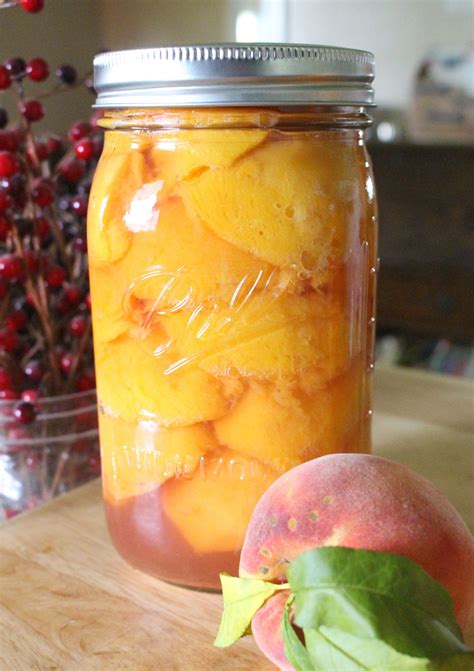 Canning Peach Halves in Sugar, Honey, or Water