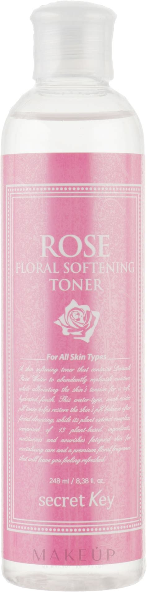 Softening Face Toner - Secret Key Rose Floral Softening Toner | MAKEUP