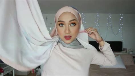 Tutorial shawl untuk Si Pipi Chubby! - Sinaran Wanita