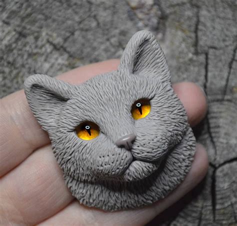 #полимерная_глина #полимернаяглина #ручнаяработа #своимируками #котик # ...