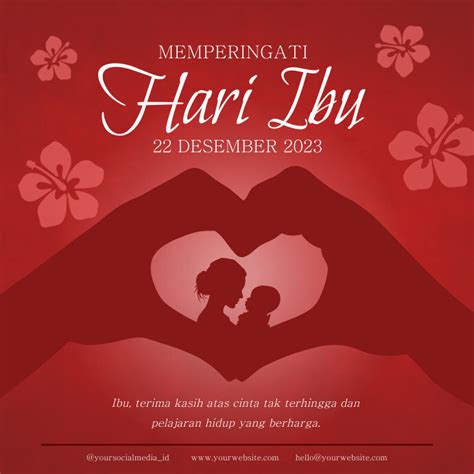 selamat hari ibu template | PosterMyWall
