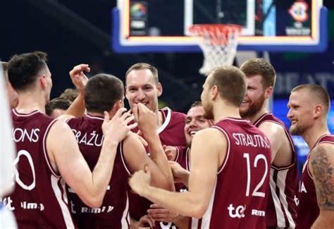 PHOTO. Unstoppable! The Latvian basketball team shows excellent results ...
