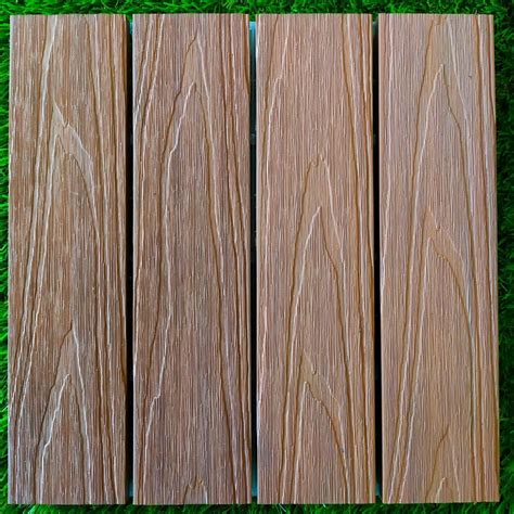 Террасная доска decking Teak Plastic Composite (white base)