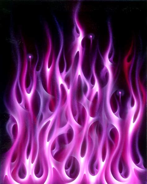 Violet Flame by *hardart-kustoms on deviantART | Air brush painting