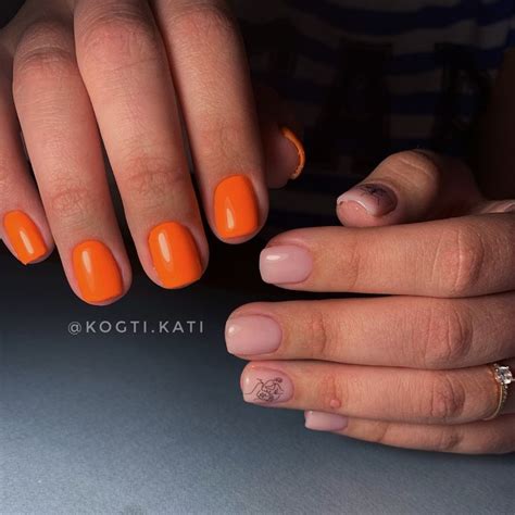 Маникюр 2020 Halloween nails | Маникюр, Оранжевый маникюр, Ногти