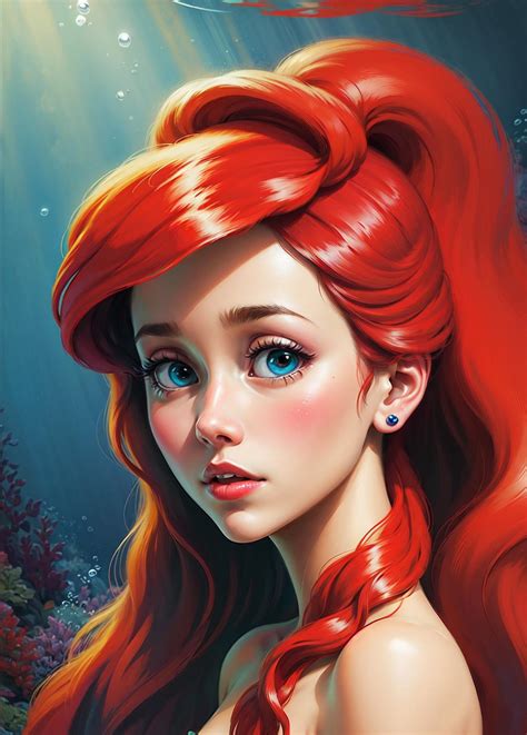 Disney Princess Ariel Art