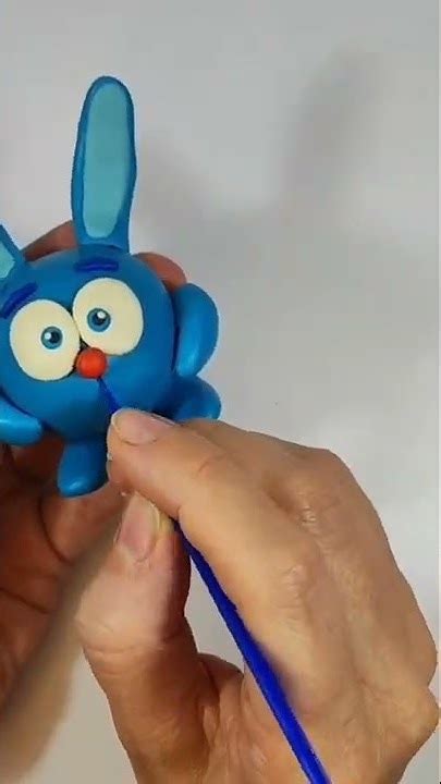 Rabbit made of plasticine. Smeshariki. - YouTube
