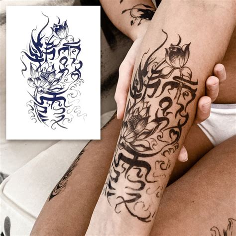 Tattoo'шки Временные тату БЕЗ ПЛЕНКИ (темнеют через 24 часа) 11*18см ...
