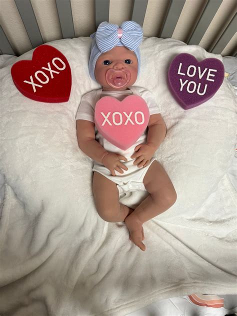 Full silicone baby- Awake- Girl "Luna" – Luna Moona Doll Nursery