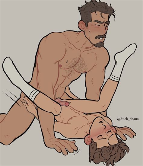 Rule 34 - 2boys age difference anal bara dilf duck deans gay gay sex