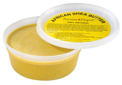 8 oz Raw African Shea Butter - Grade A, 100% Pure & Unrefined for Dry