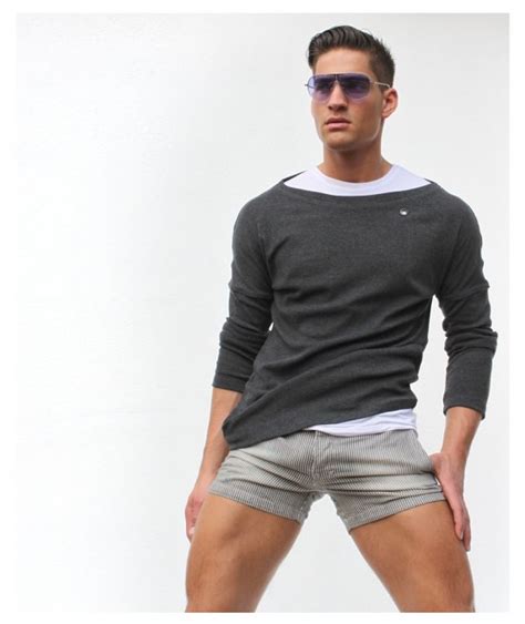 Boys in short shorts