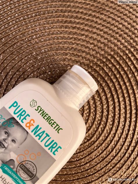 Гель для душа Synergetic Гель для купания младенцев 0+ - «Новинка в ...
