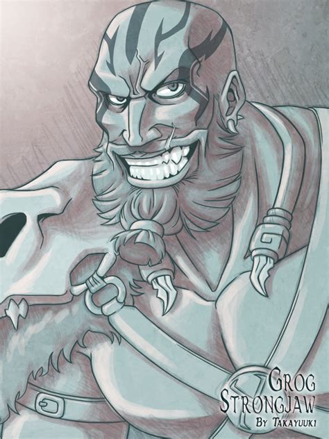 Critical Role Grog Strongjaw by Takayuuki on DeviantArt