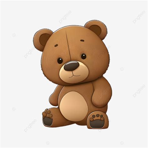 cute bear toy cartoon illustration  bear cute cartoon png