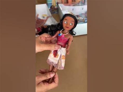 Кукла Моана и лодка (Moana) со звуком - YouTube