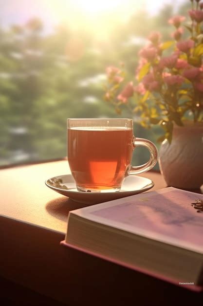 Premium AI Image | morning tea
