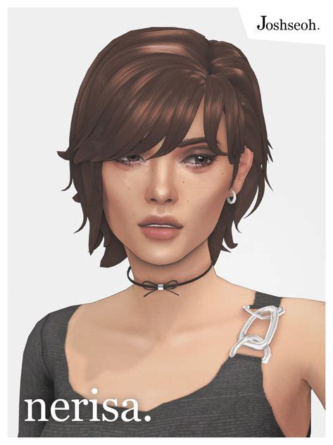 Sims 4 Mm Cc, Sims Four, Short Hairstyles For Women, Womens Hairstyles ...