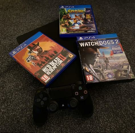 PlayStation 4 Slim 500GB + Game Bundle | in Cumbernauld, Glasgow | Gumtree