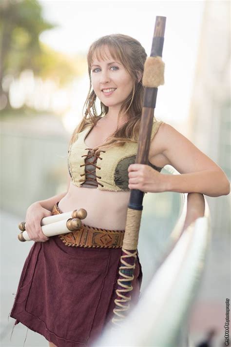 Bernadette Bentley (USA) as Xena and Cathy... - Cosplay Girls League