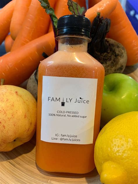 รีวิว FAMILY JUICE น้ำผัก-ผลไม้สกัดเย็น 100%