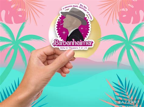 Barbenheimer 2023 Kiss-Cut Stickers | Double Feature | 2023 Films