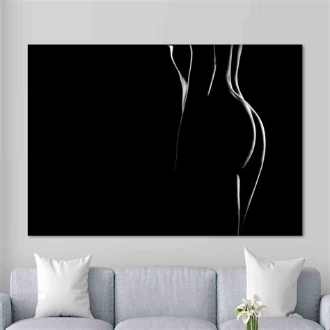 Naked Couple Photo, Nude Canvas, Sexy Man Woman Poster, Sexy - Inspire