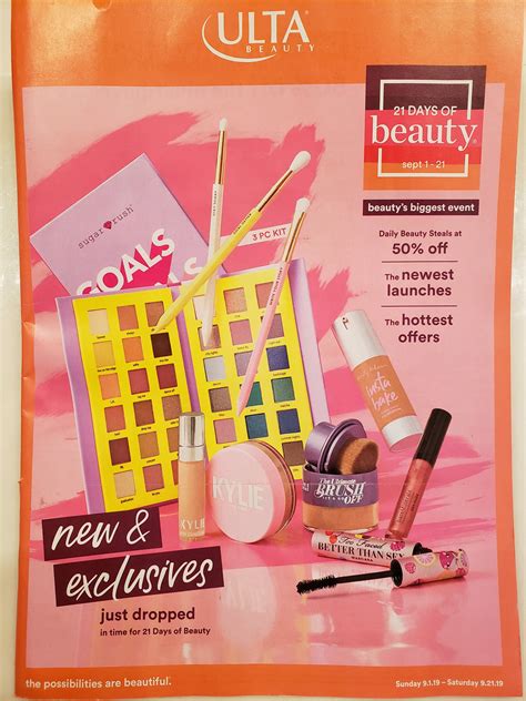 💕Ulta Ad scan: 21 Days of Beauty 9/1-9/21/19 : MUAontheCheap