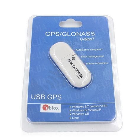 ВЕЩЬ: Usb Gps приемник для ноутбука и компьютера U-blox 7| купить, цена