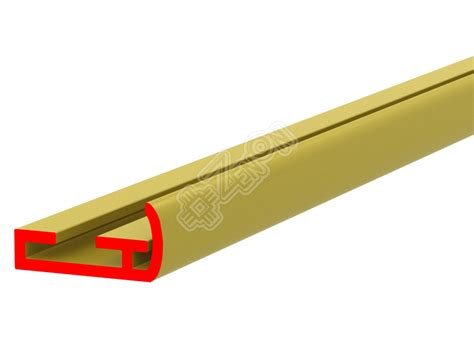 Багетный ПВХ профиль Deco-Frame, тип BB, 17.5 х 9 мм, золотой, 1.65 м
