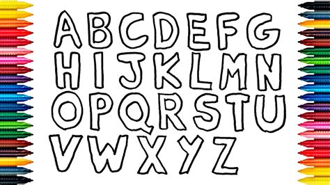 Alphabet Drawing at GetDrawings | Free download