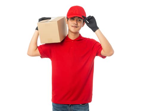 Asian delivery man, Png file 8475928 PNG